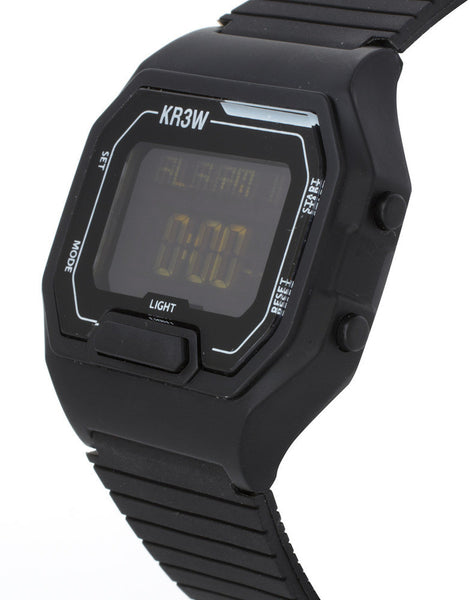 KR3W Watch With Rubber Strap