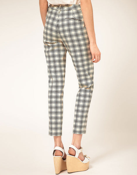 See by Chloe Checked Tailored Pant